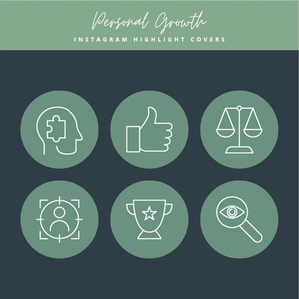Self-Improvement Story Covers for Instagram