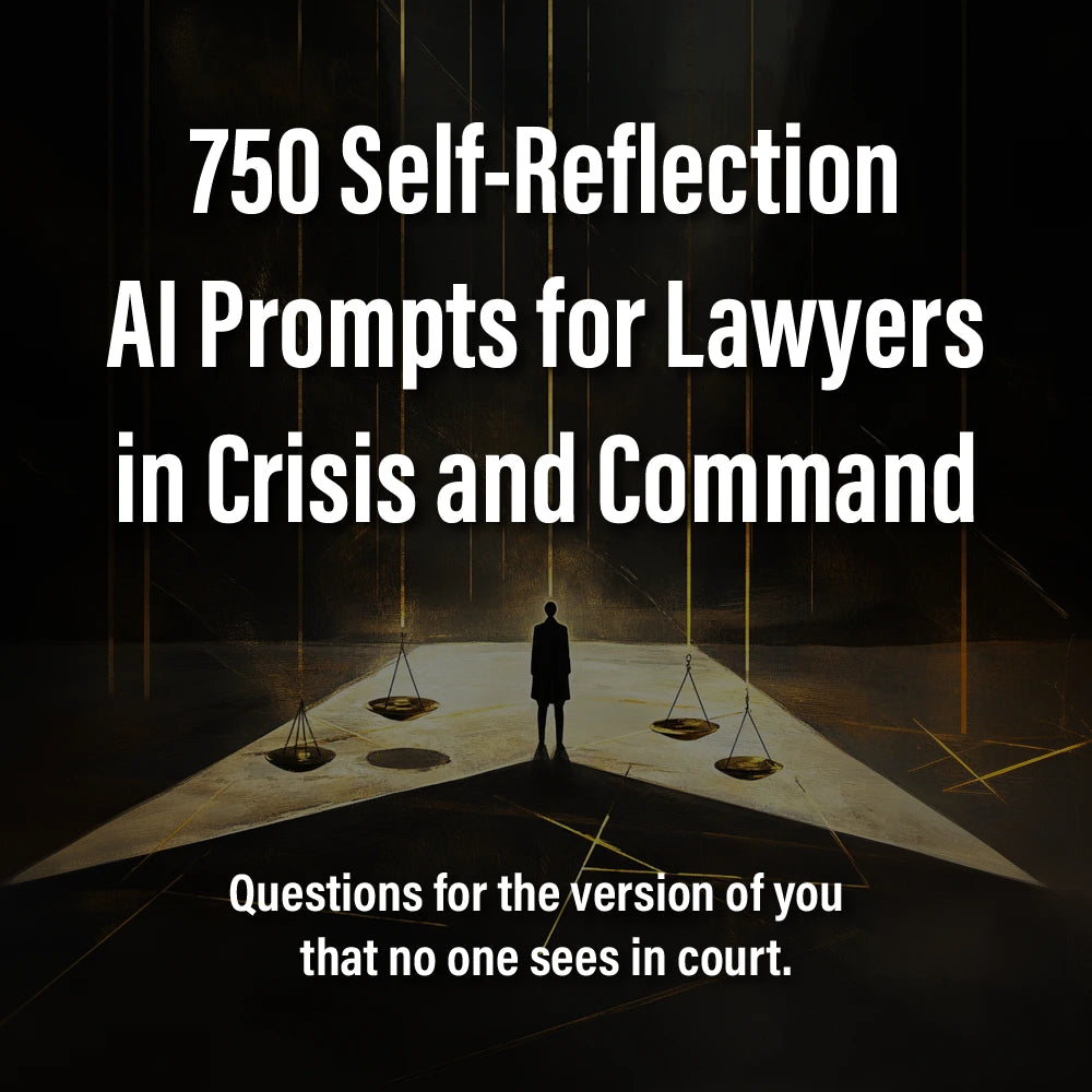 Self-Reflection AI Prompts for Lawyers in Crisis and Command