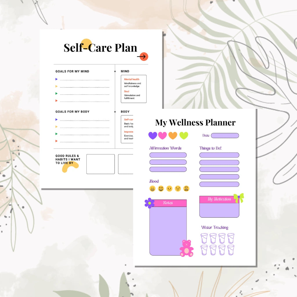 Self Care Journal Canva