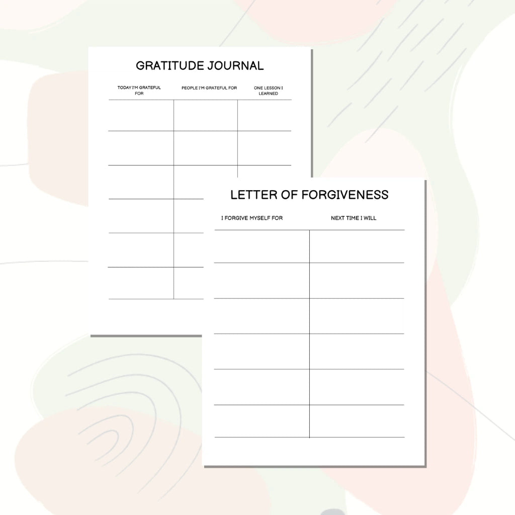 Self Care Planner Canva Template
