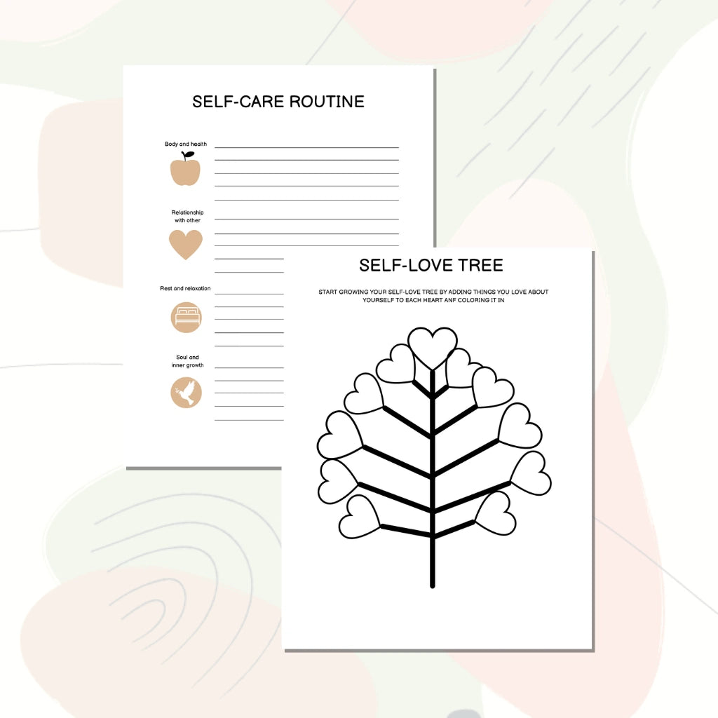 Self Esteem Journal Canva