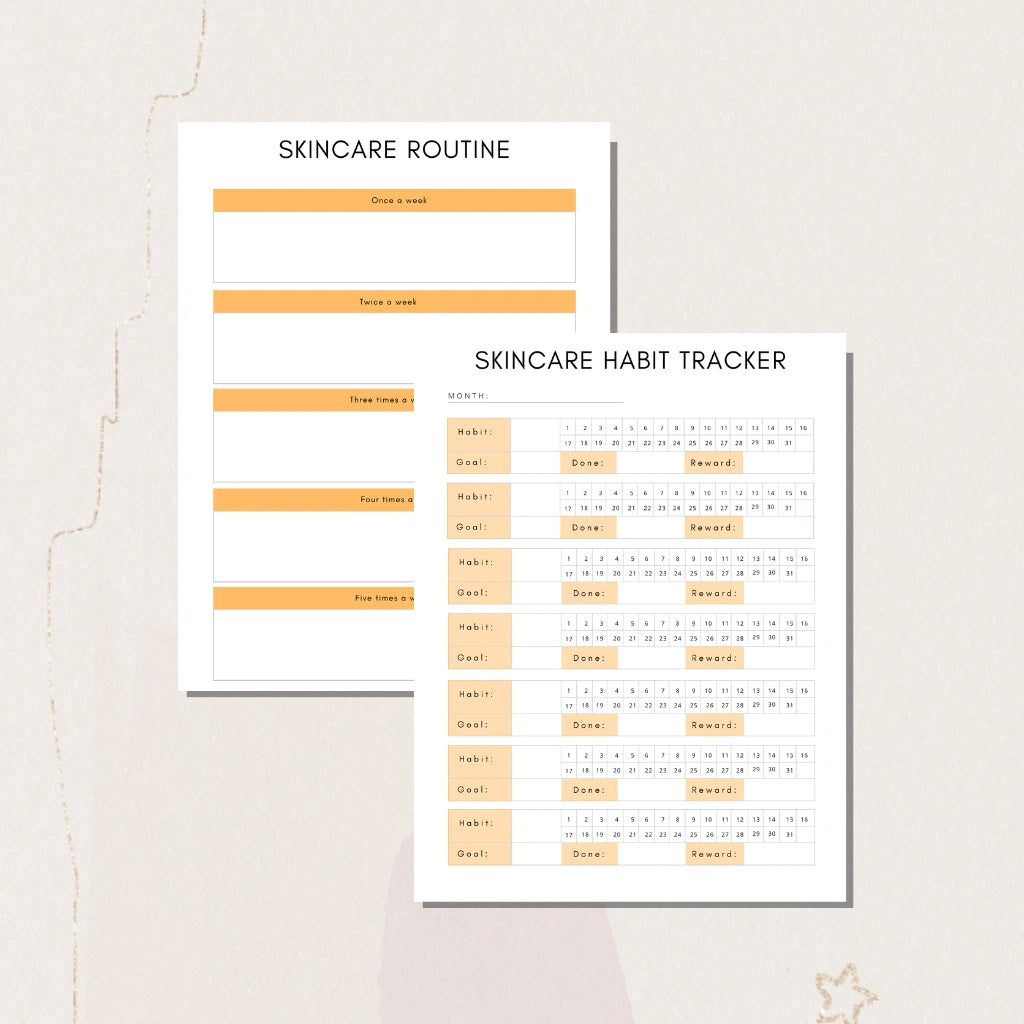 Skincare & Haircare Routine Tracker