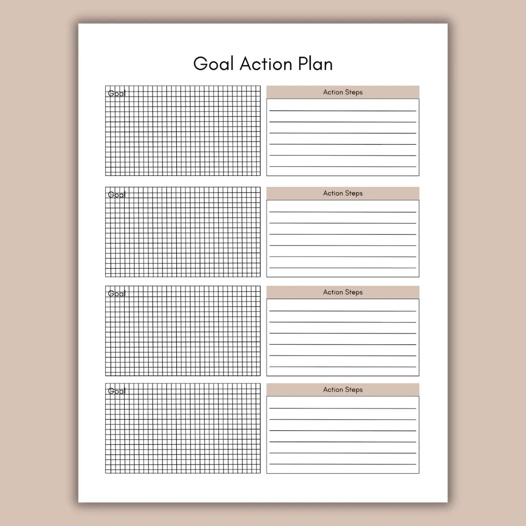 Social Media Marketing Planner Template