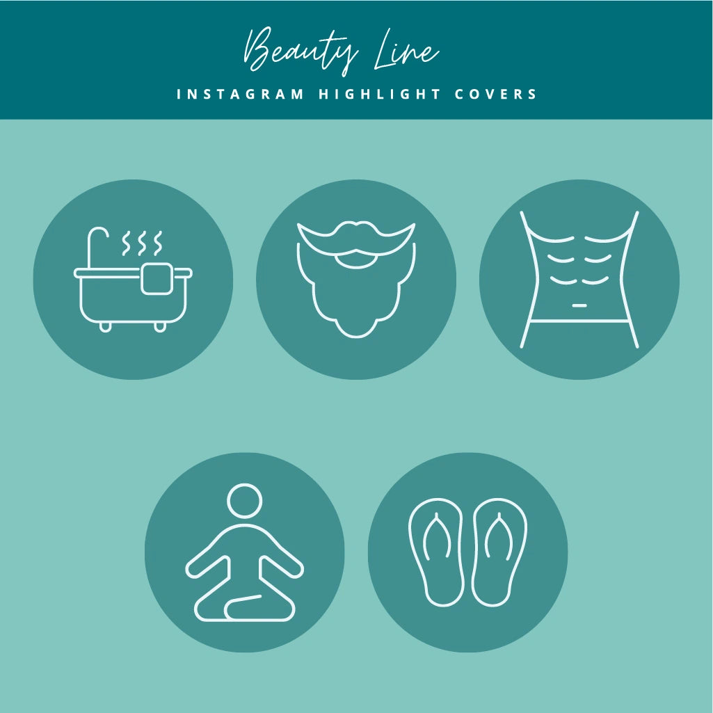 Spa & Skincare Instagram Highlight Covers