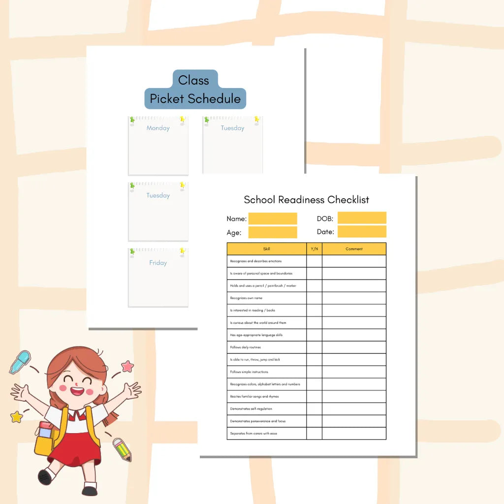Student Planner Canva Template