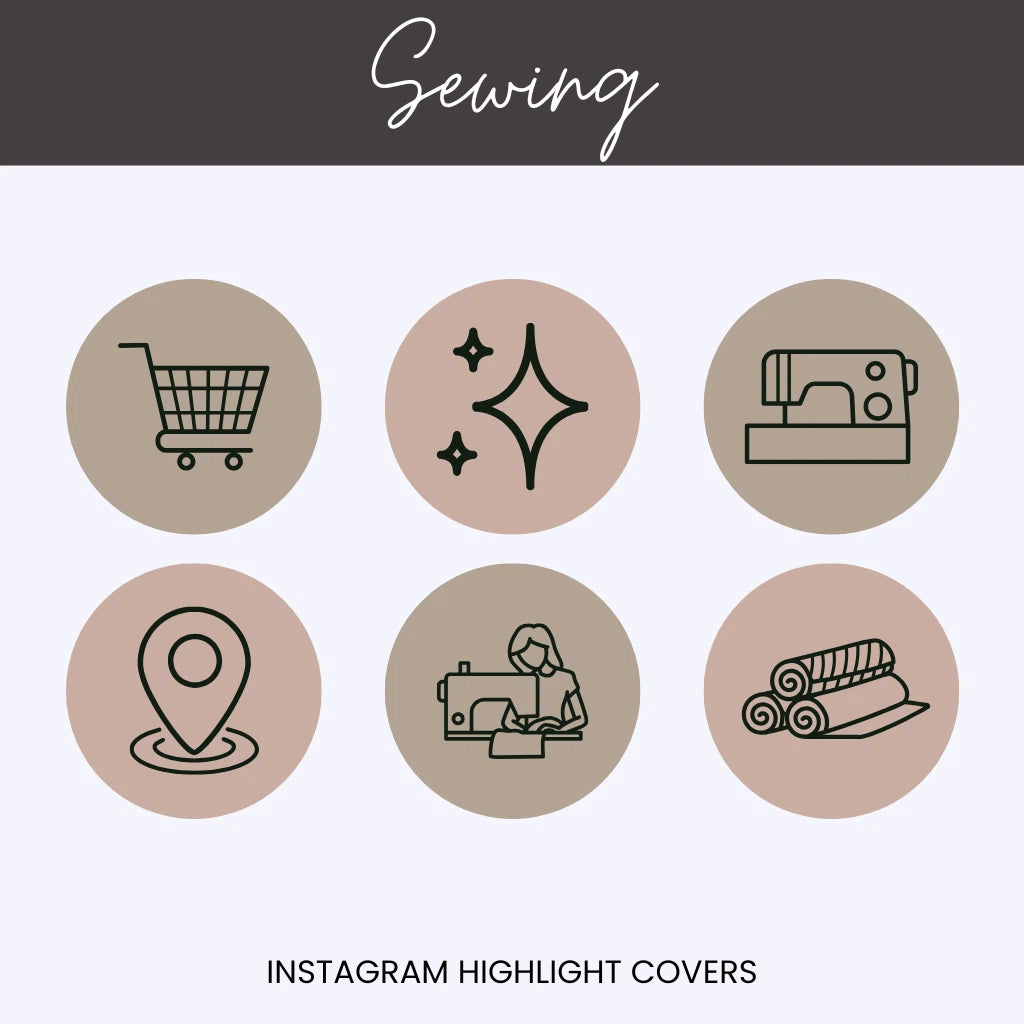 Tailor and Sewing Instagram Highlight Cover