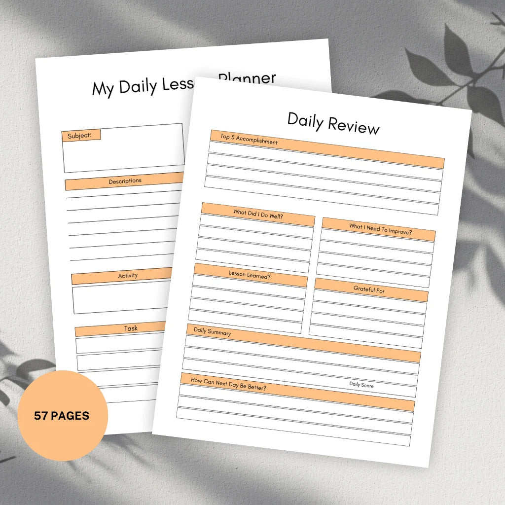 Teacher's Printable Planner 2026