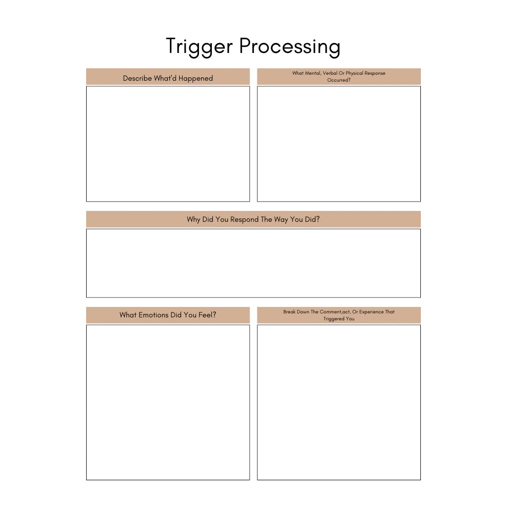 Trauma Healing Canva Workbook