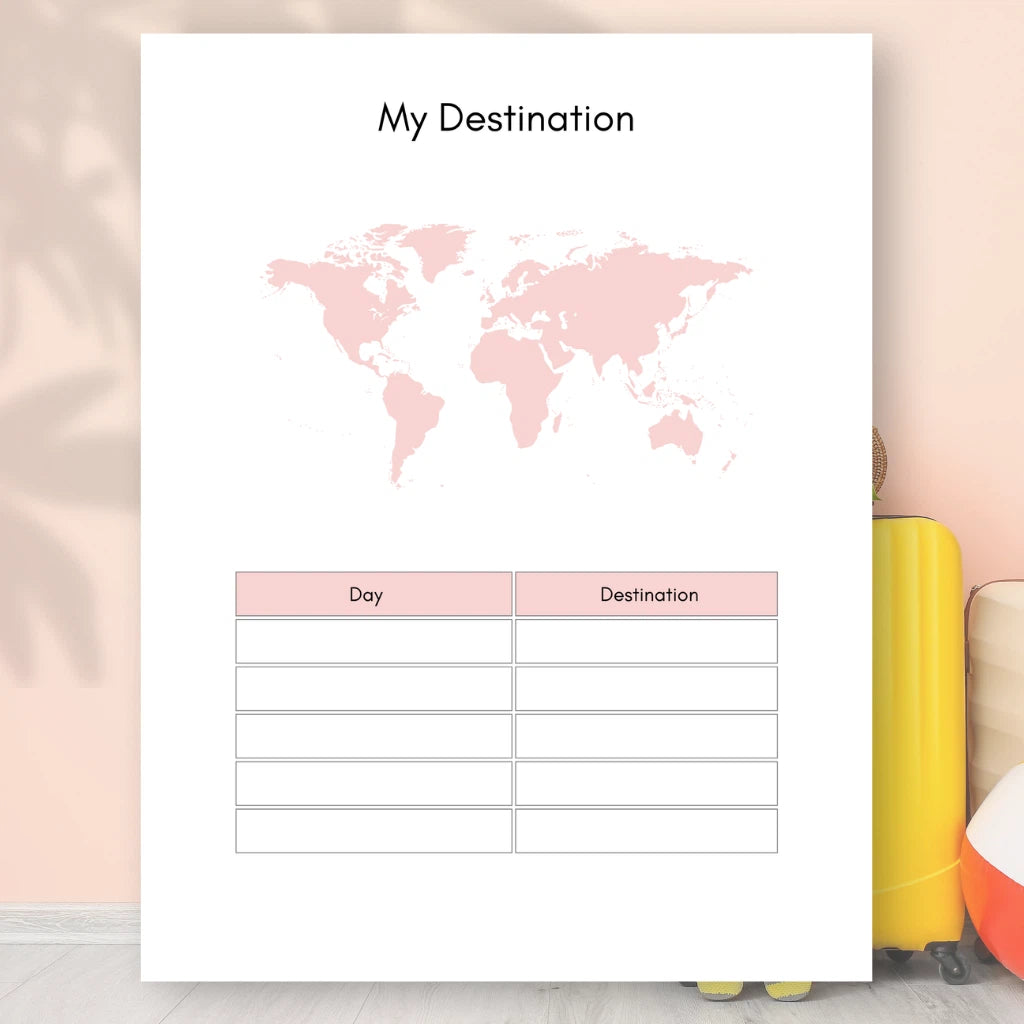 Travel Budget Organizer 2027