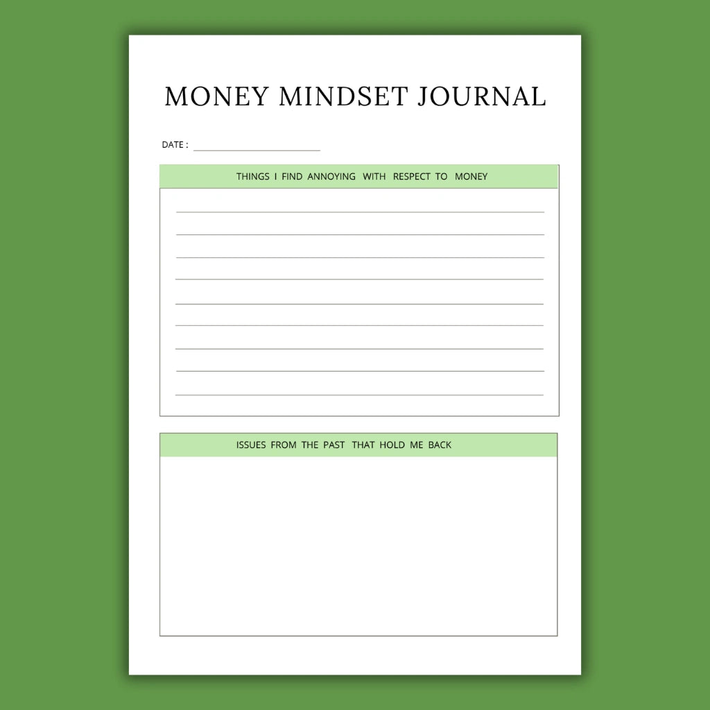 Wealth Mindset Planner