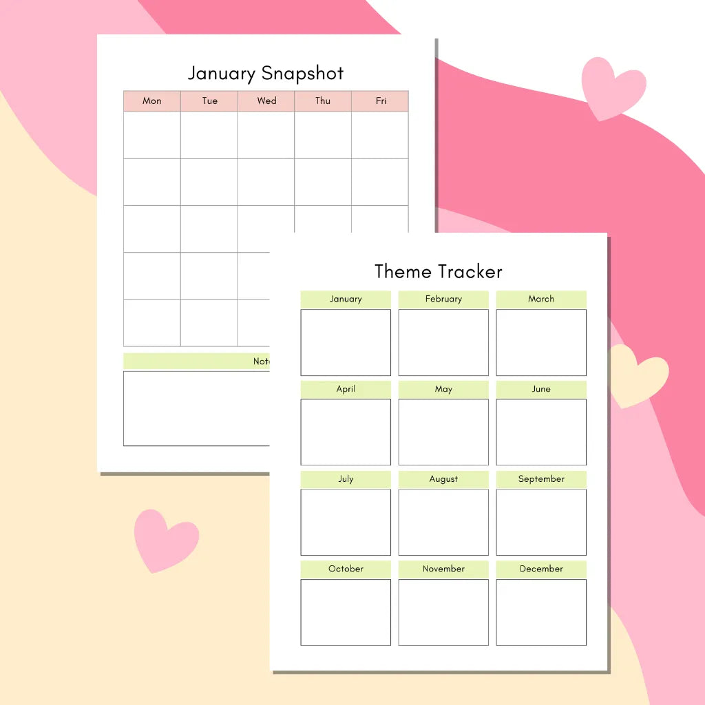 Weekly & Monthly Teacher Planner