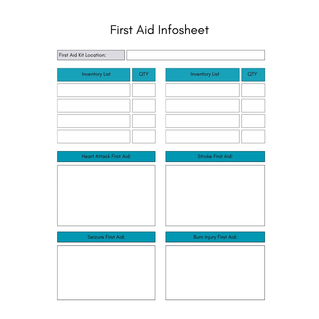 Wellness Goals & Symptom Tracker 2027