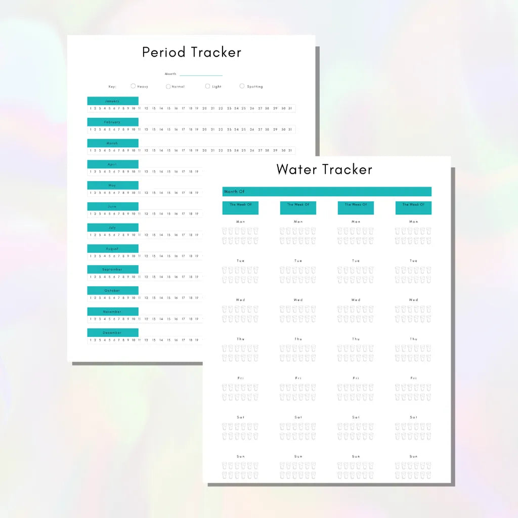 Wellness & Habit Tracker Planner