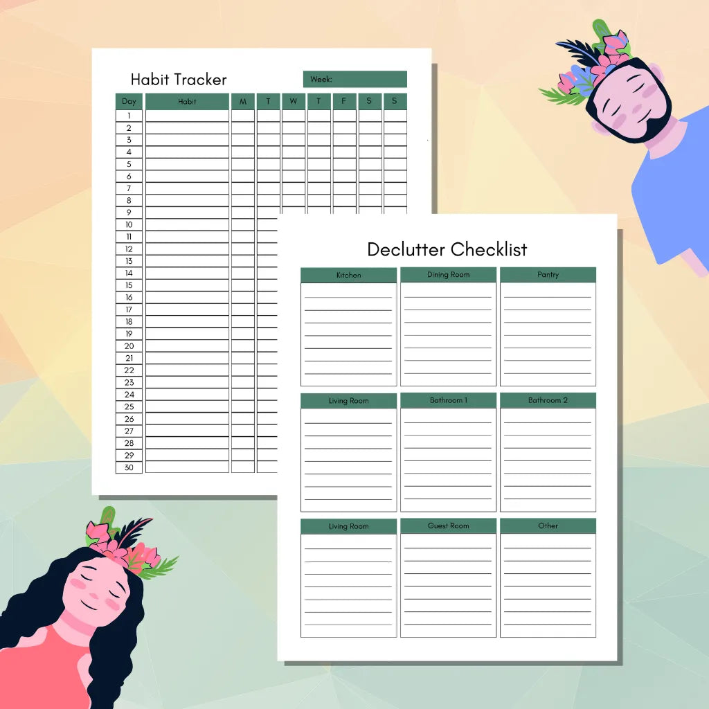 Wellness Journal & Habit Tracker