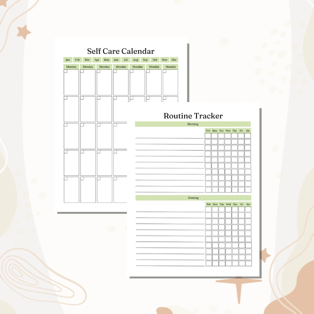 Wellness & Mindfulness Planner Canva