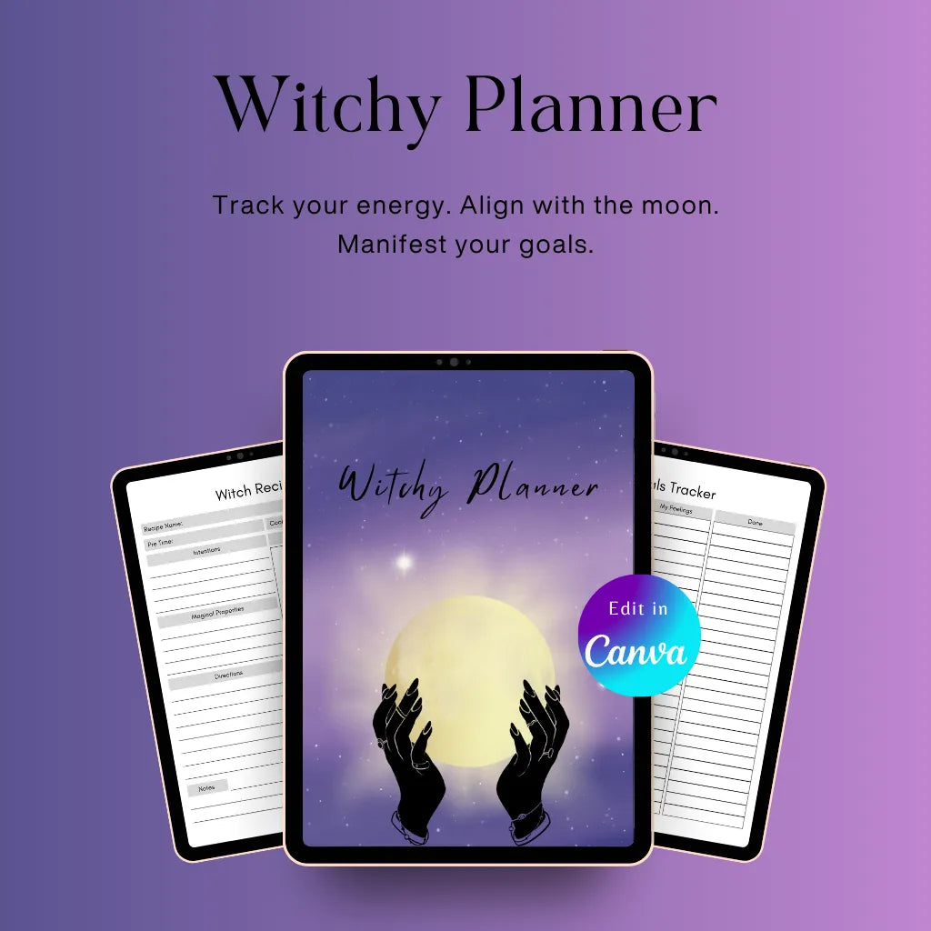 Witchy Planner Template