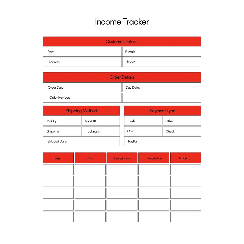 Women’s Business Planner 2027 Printable