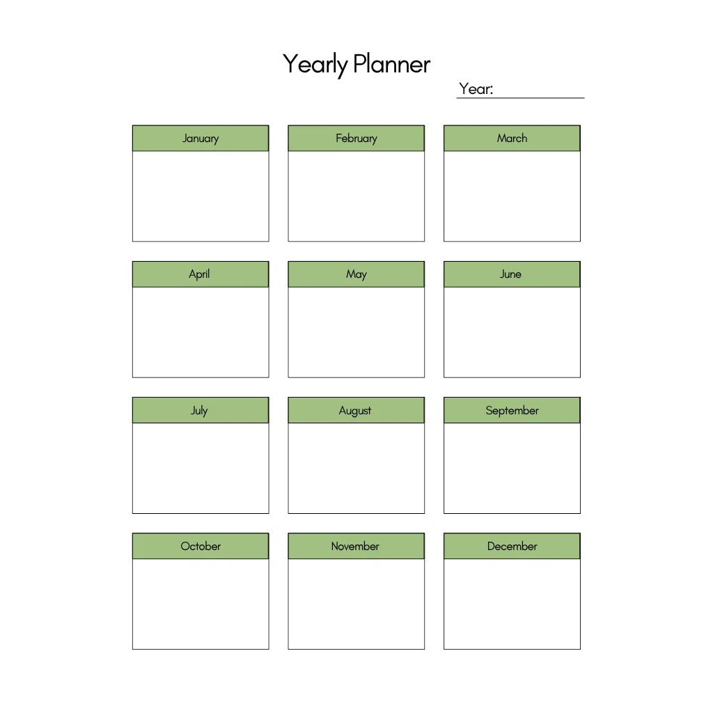 Women’s Productivity Planner Canva