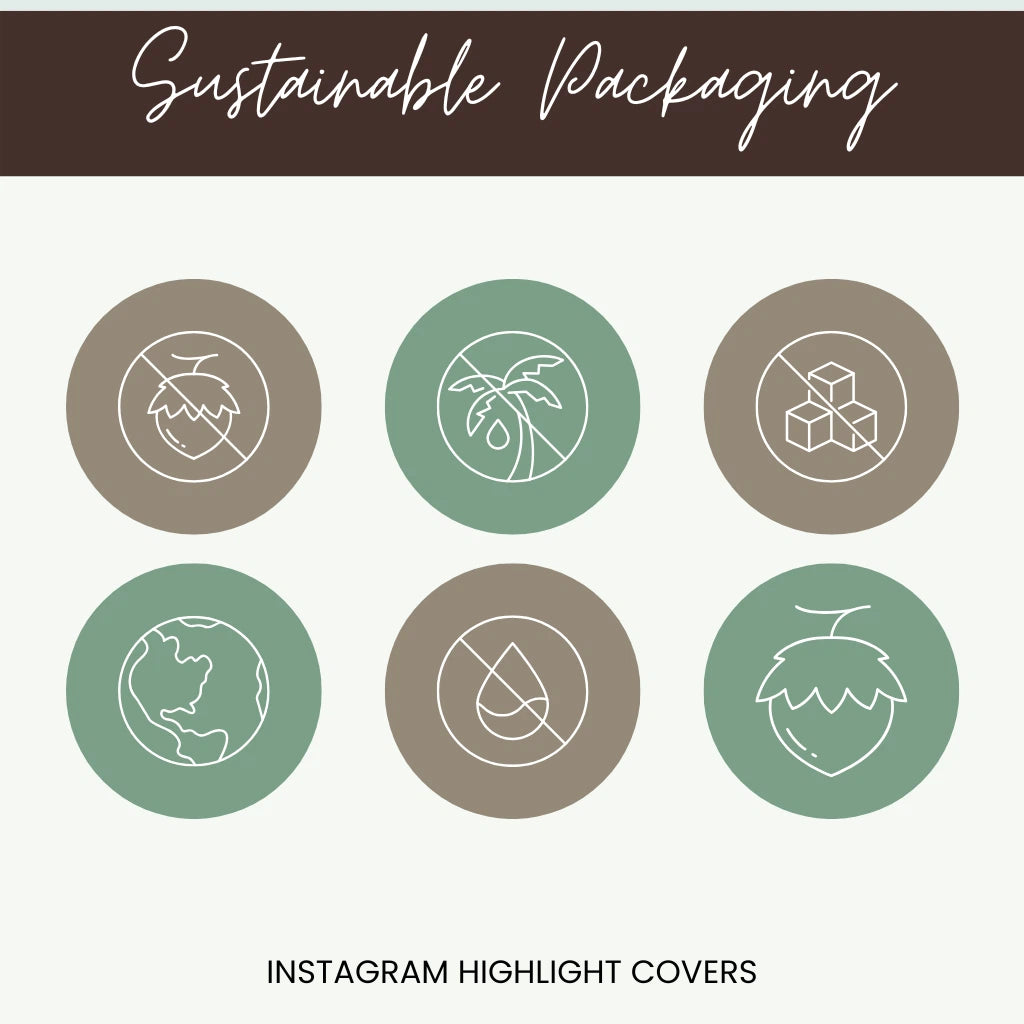 Zero Waste Instagram Highlight Covers