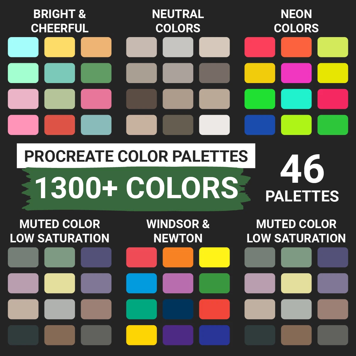 procreate-color-palettes-1300-colors-46-swatches