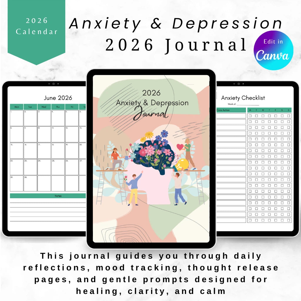 2026 Mental Wellness Digital Planner

