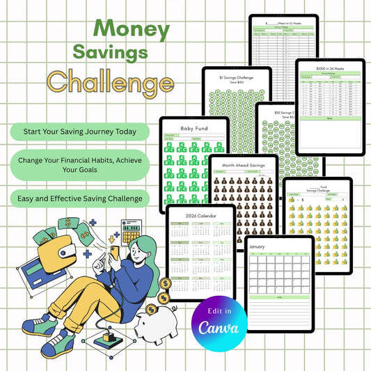 2026 Savings Goal Planner

