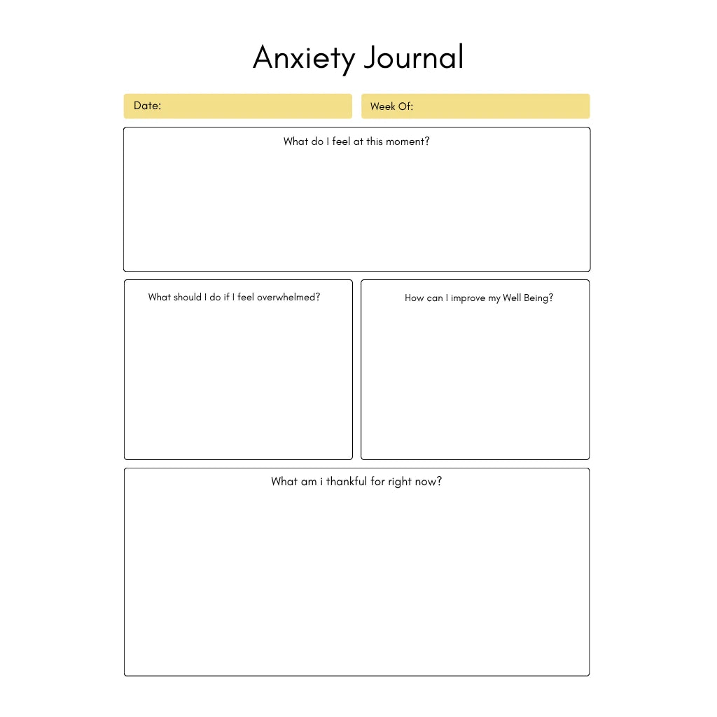 2027 Daily Mental Health Support Journal