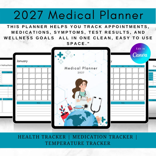 2027 Health & Wellness Planner

