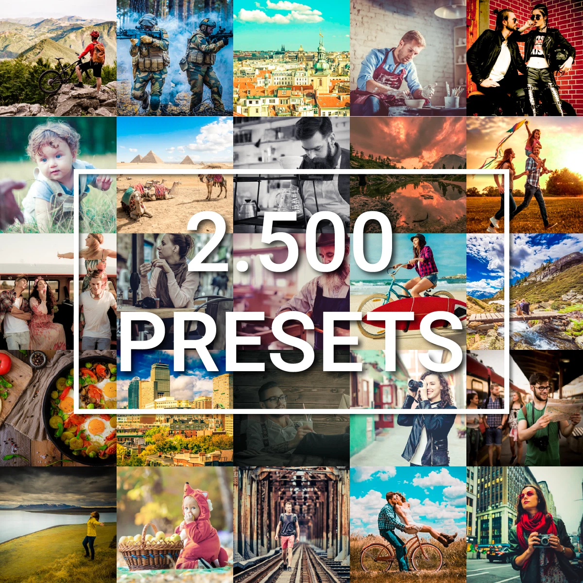 2,500 Lightroom Presets Bundle – Professional Looks for Mobile, Desktop & Camera Raw
