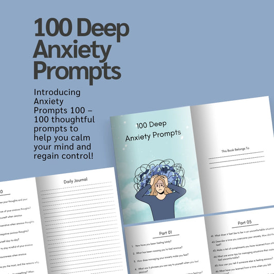 Anxiety Journal Canva Template