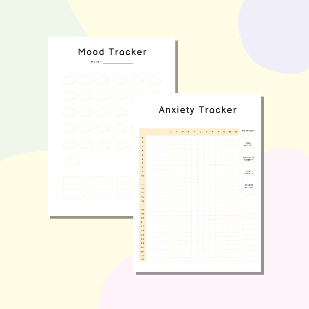 Anxiety & Stress Tracker Printable