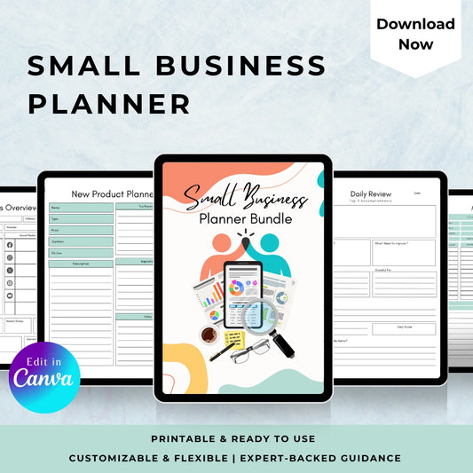 Business Growth Planner Canva

