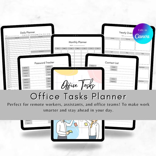 Business Planner Canva Template