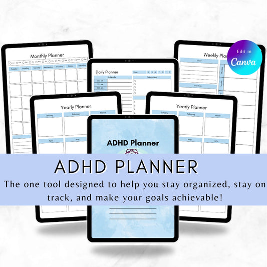Canva ADHD Planner