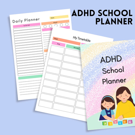 Canva ADHD School Planner 