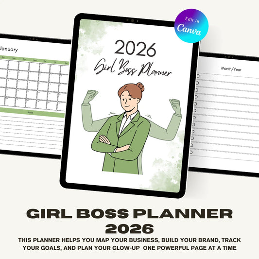 Canva Business Planner for Women

