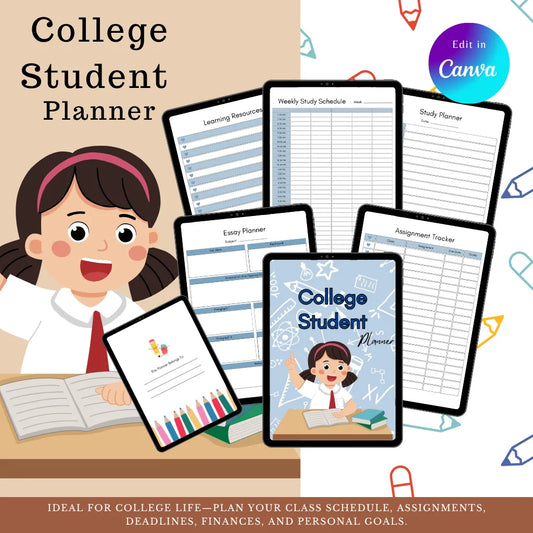 Canva College Planner