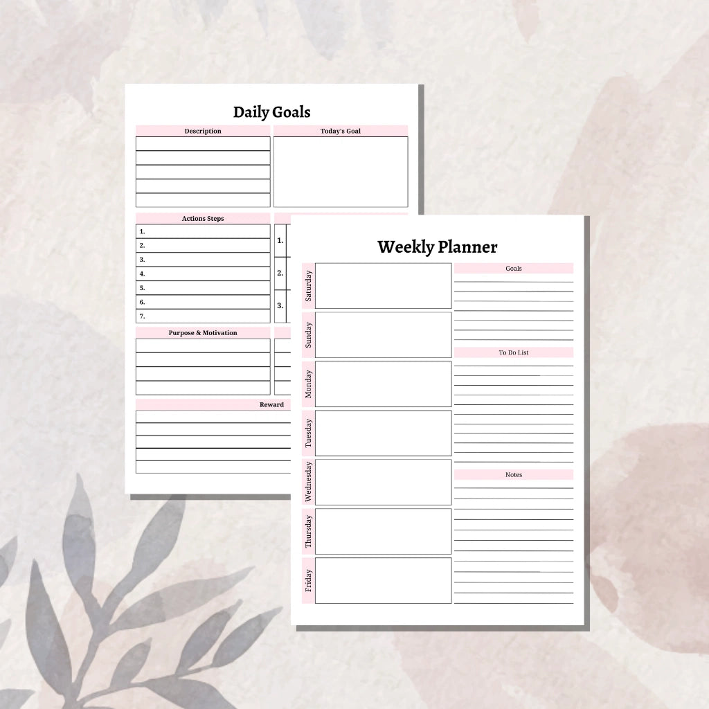 Canva Daily & Weekly Planner