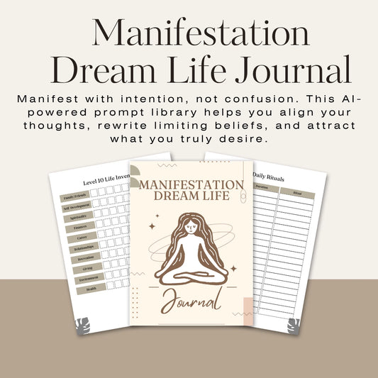 Canva Goal Setting Journal