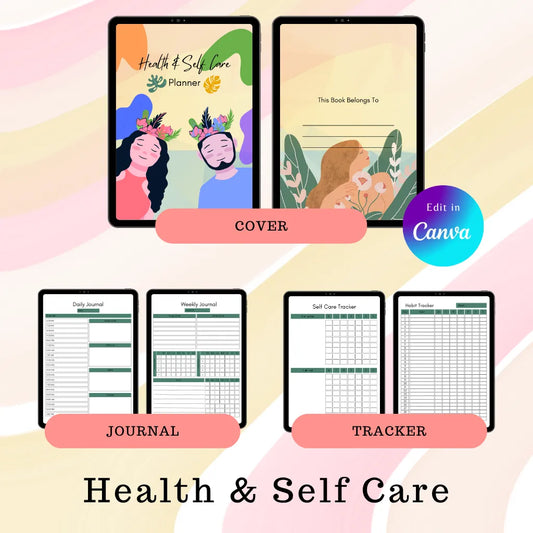 Canva Health Planner Printable