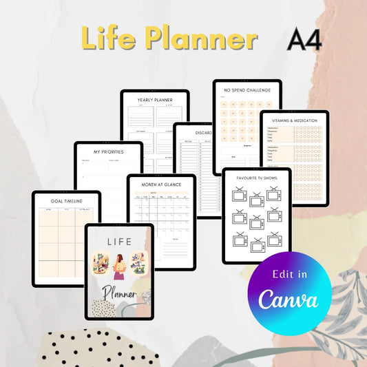 Canva Life Planner Printable