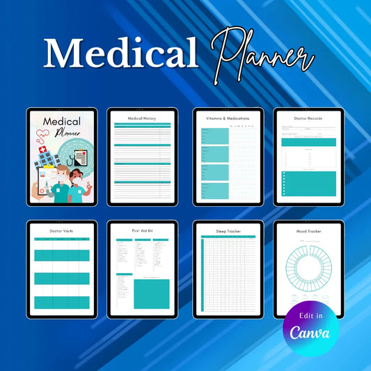 Canva Medical Planner 