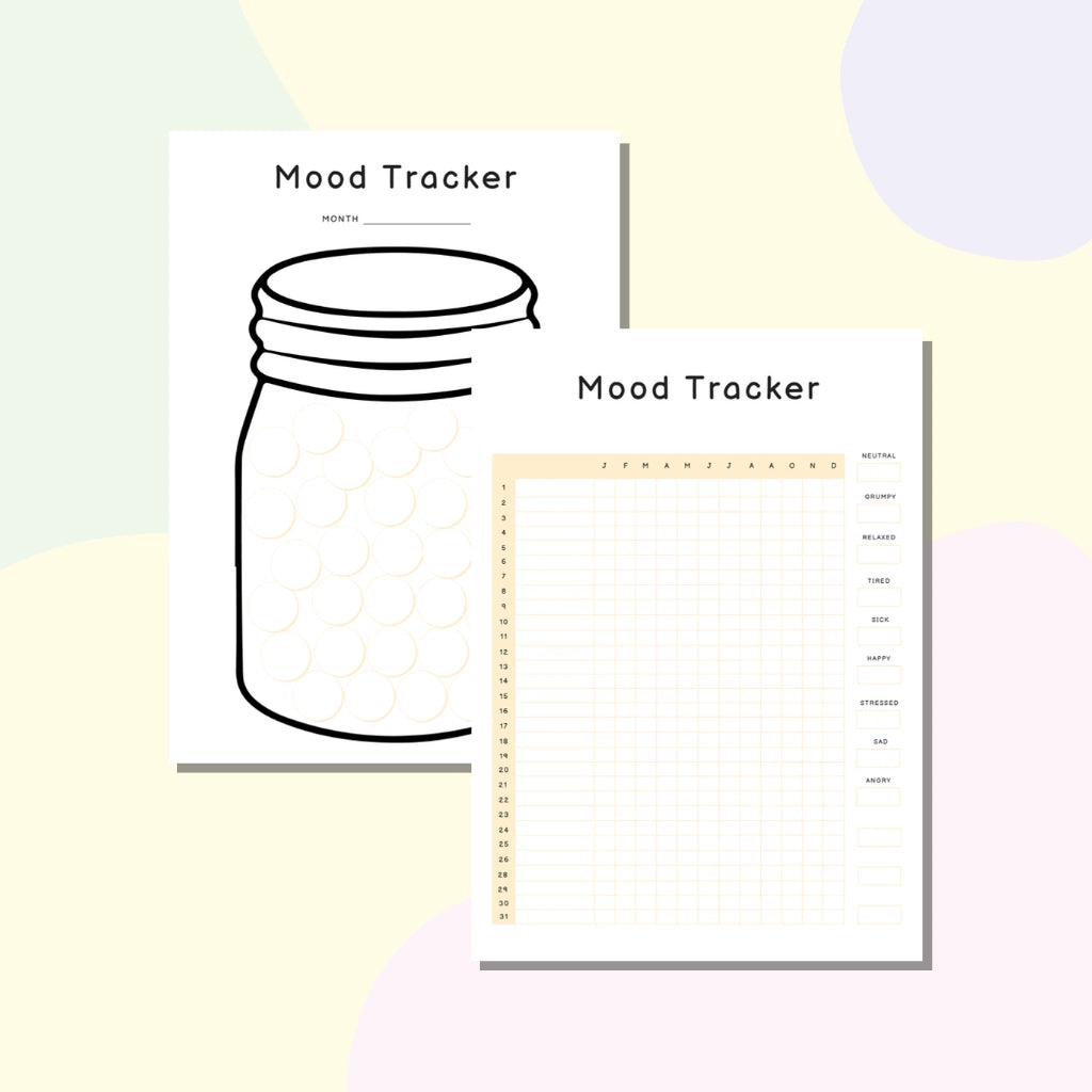 Canva Mood Tracker Template