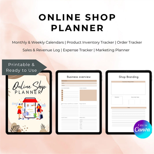 Canva Online Business Planner

