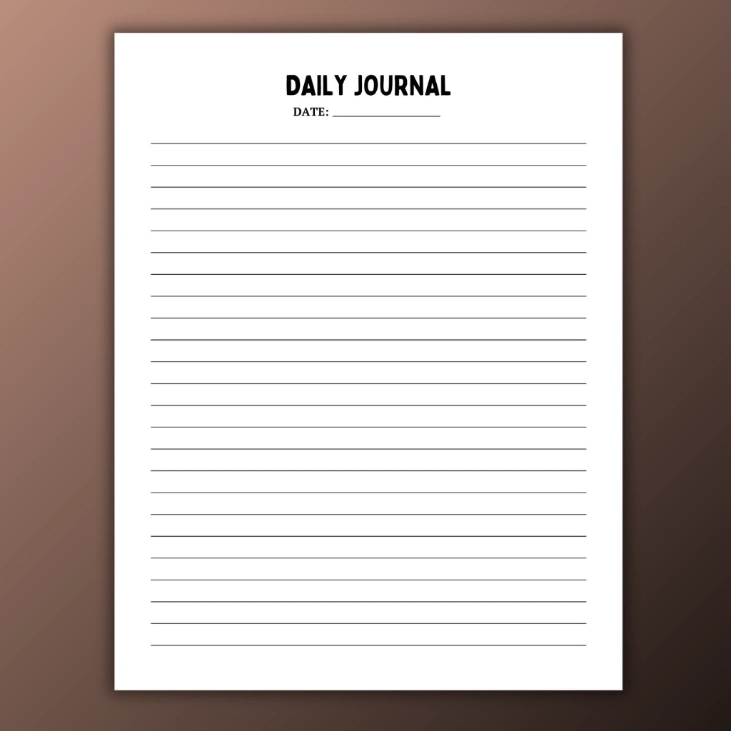 Canva gratitude journal