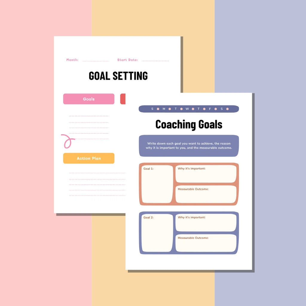 Colorful Goal Planner PDF