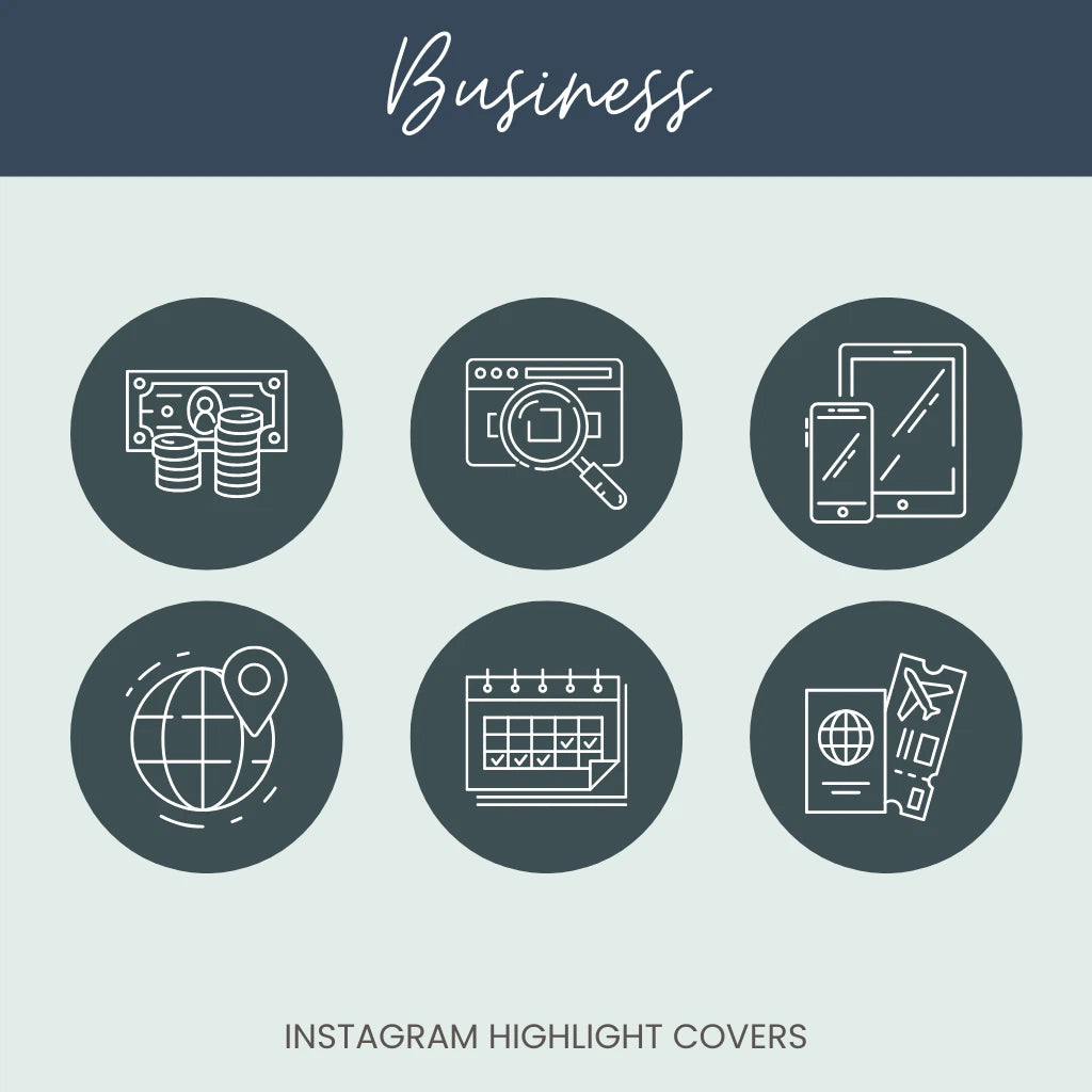 Corporate Instagram Highlight Covers

