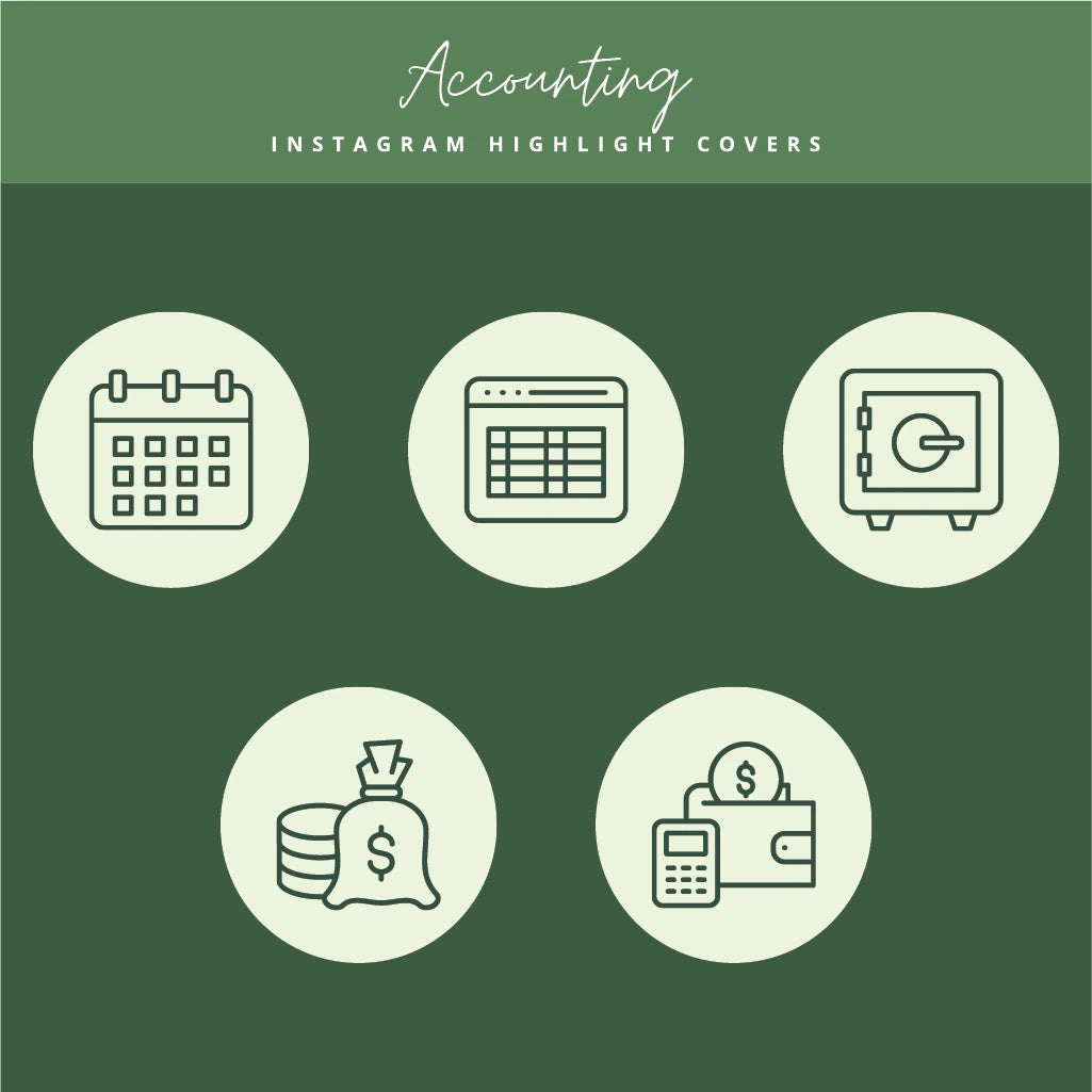 Customizable Finance Branding Templates for Instagram

