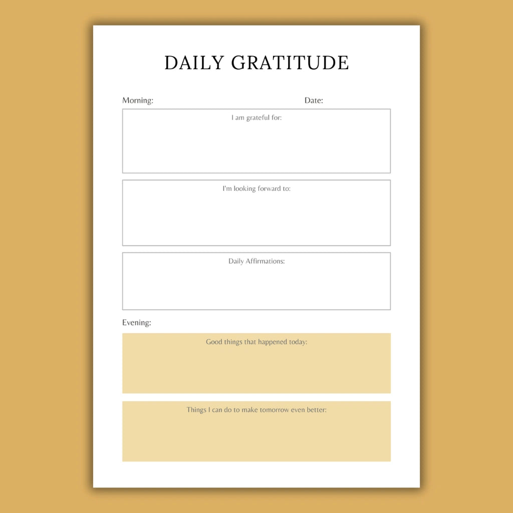 Daily Devotional & Gratitude Journal