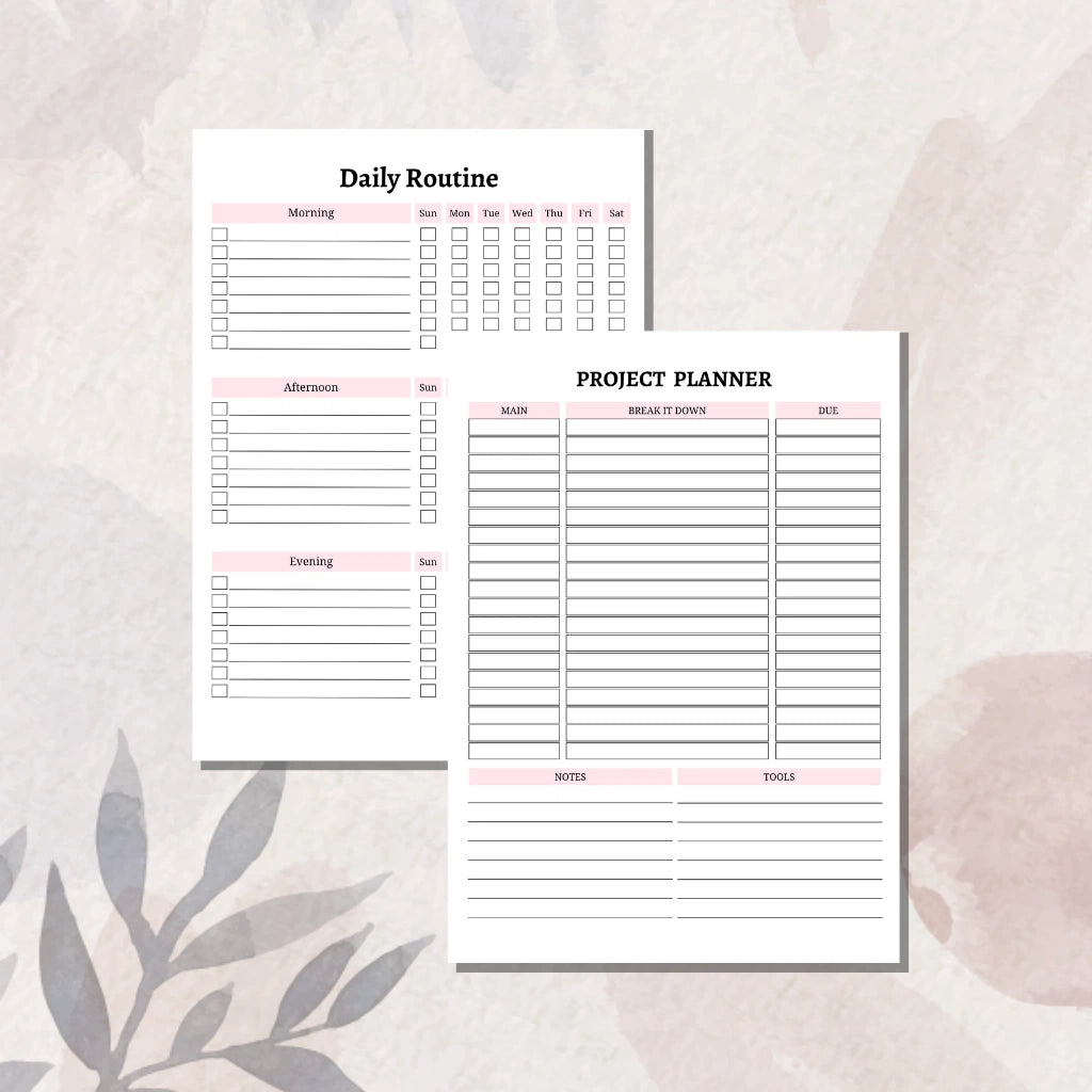 Digital Life Planner Canva